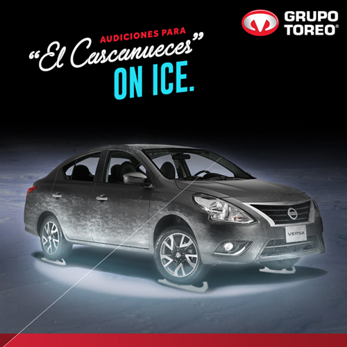 Grupo Nissan Toreo Car On Ice