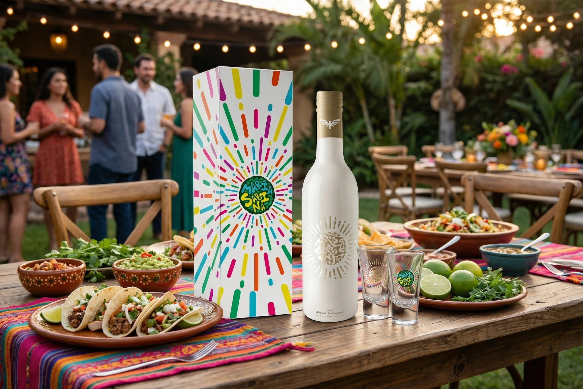 Maria Sabina Mezcal - Premium Artisanal Packaging and Texture