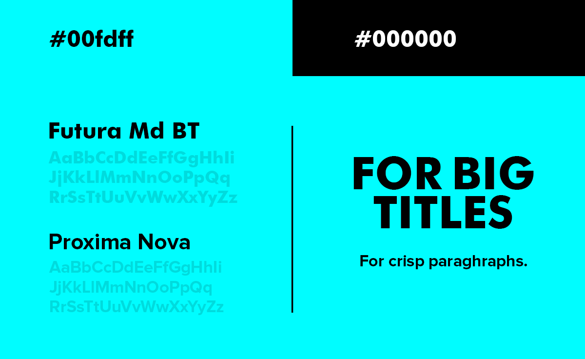 JonCGI Color Palette and Brand Fonts