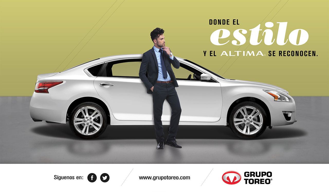Grupo Nissan Toreo Billboard Campaign Altima