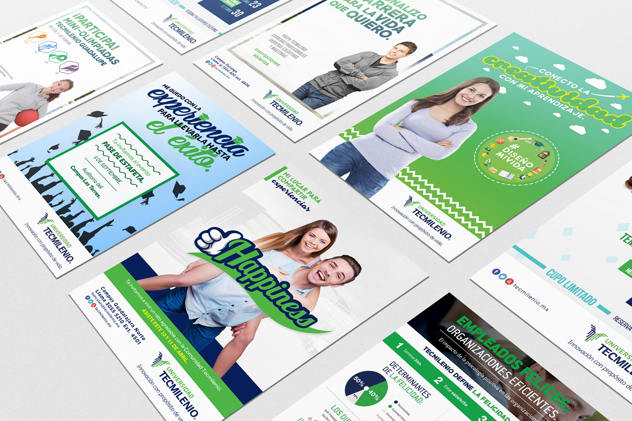 Project Tecmilenio's Flyers & Mailings