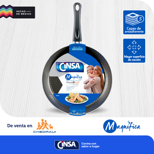 GIS Cinsa Fry Pans Magnifica Chedraui