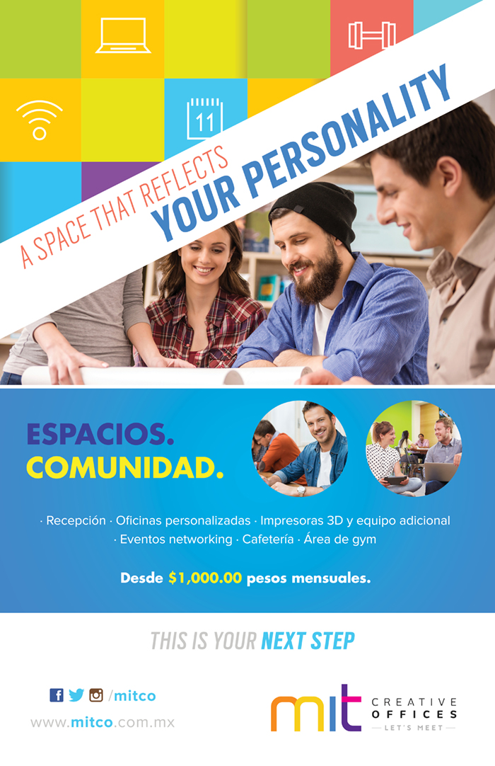 Mit Creative Offices Campaña Informativa Flyer 2
