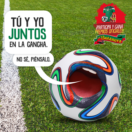 Mega Alimentos La Botanera Brazuca Mundial Labios
