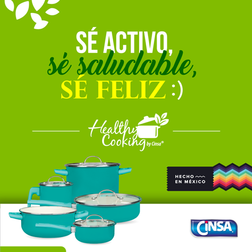 GIS Cinsa Healthy Cooking Saludable Feliz